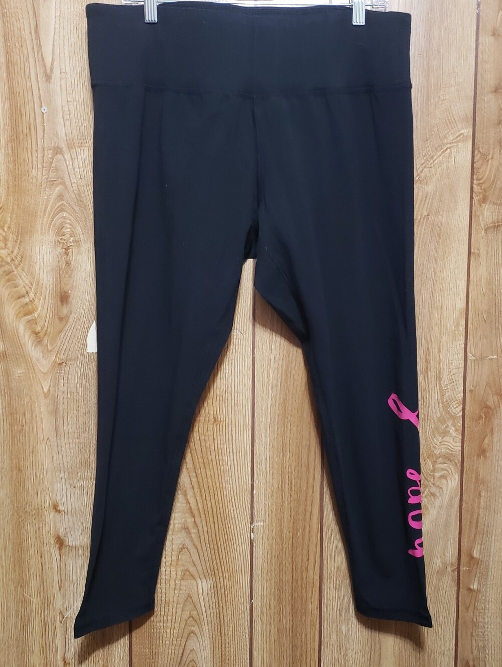 LIVI Black High Rise Sseamless 22/24 Hope Leggings Recycled Poly Blend